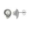 Bastian Ohrstecker Silber 925 rhodiniert mit Perle