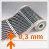 Elektrische-Infrarot Fußbodenheizung Thermofolie - 13, 50 EUR/ m2