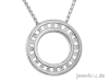 Diamantschmuck,  Collier,  Halsschmuck,  Halskette mit Anhänger,  Diamanten,  Gold gü