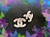Ohrringe /  Ohrstecker Chanel Design Gold NEU