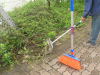 Schaufel Sanzofix,  Edelstahl mit Teleskopstiel