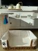 kleines Rattan Hundebett /  Hundekorb /  Dog Bed /  Dog Basket