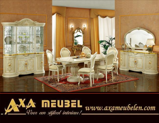 Beige gold hochglanz klassische italienische wohnzimmer axa möbel ...